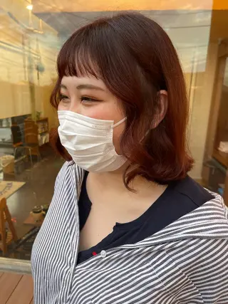 カラー PUUR所属・🍒鈴木 エミリ🍒のヘアスタイル