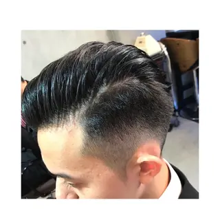 ショート メンズ 及川シゲル 髪質改善講師のヘアスタイル