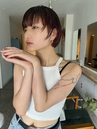 ショート カラー 金井京介/レイヤー /ボブパーマのヘアスタイル