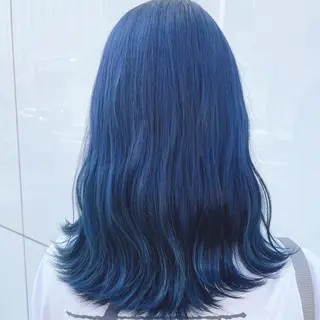 ミディアム カラー 岩戸 新のヘアスタイル