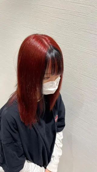 ミディアム カラー Mauve KOTOのヘアスタイル