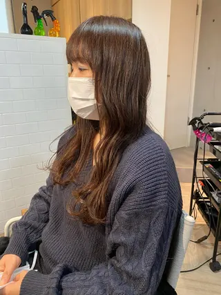 ロング 西山 恵太郎のヘアスタイル