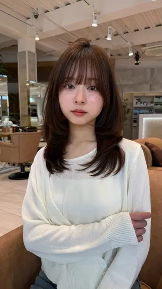 ロング 🦋レイヤー募集中 宮澤 蒼🦋のヘアスタイル