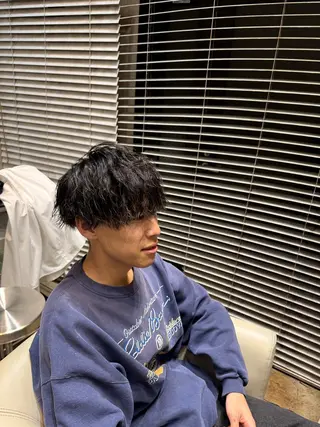 ショート メンズ ブリーチ無しダブル カラー特化/🫧中村のヘアスタイル