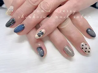 ネイル キャンアイドレッシー 新小岩のネイルデザイン