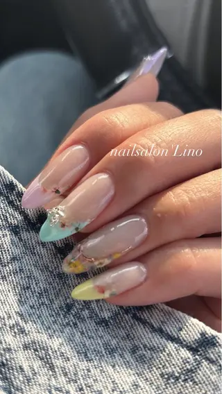 ネイル Lino𓂃⟡.· Chizuruのネイルデザイン