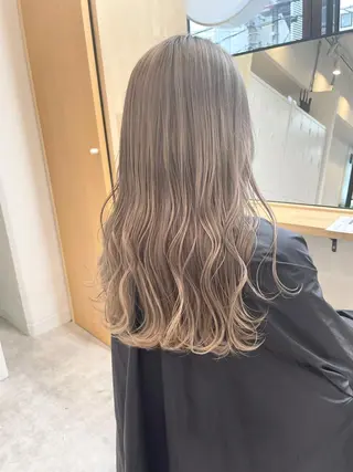 セミロング カラー 田中大星 /ボブ 縮毛矯正のヘアスタイル