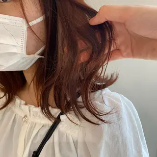 ロング カラー 個性派/ブリーチ *ほのかのヘアスタイル