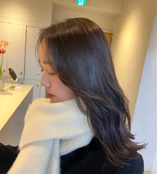 カラー 表参道/kozue/ 艶髪/髪質改善のヘアスタイル
