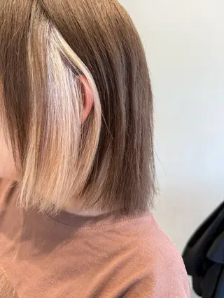 ミディアム カラー 🍇おぐら めぐみ🍇のヘアスタイル