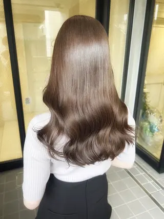 ロング カラー 🟠髪質改善縮毛矯正 刑部一哉🟠のヘアスタイル