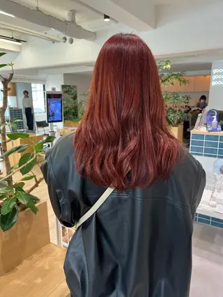 ロング 田中 愛梨のヘアスタイル