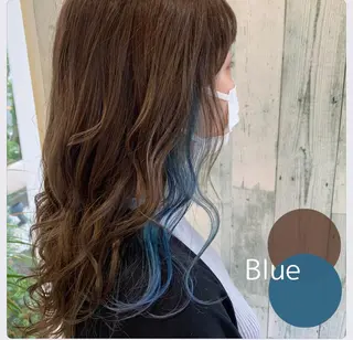 セミロング カラー eyelash イシワタリ🦢のマツエク・マツパデザイン