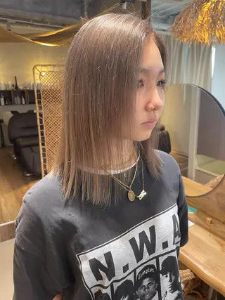 ミディアム cocoluana(ココルアナ)所属・韓国風ヘア専門 🇰🇷Noaのヘアスタイル