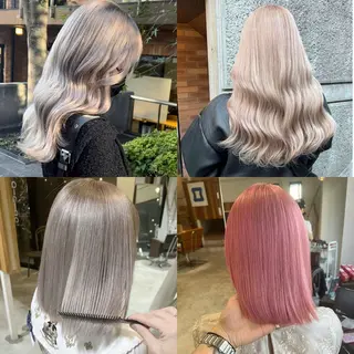 セミロング カラー 艶髪カラー✨似合わせ No.1🥇渡辺康貴のヘアスタイル