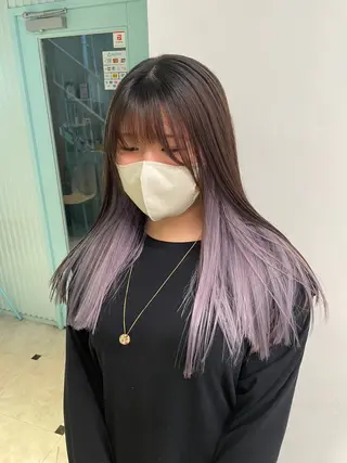 ロング 似合わせ艶カラー🪽 ひかる🪽🩶のヘアスタイル