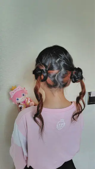 セミロング ヘアアレンジ 🐈‍⬛なお吉祥寺 Assistantのヘアスタイル