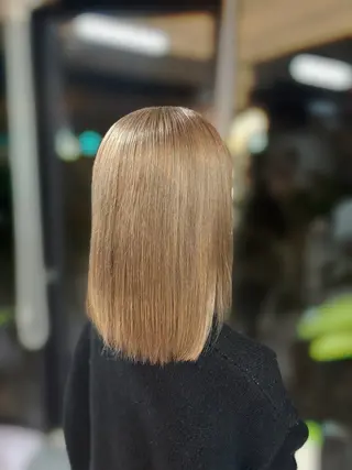 ミディアム arika ninaのヘアスタイル