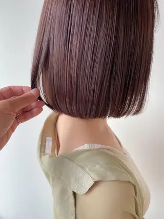 ショート カラー ヘアアレンジ autre所属・大久保 ひでなりのヘアスタイル