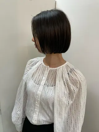 ショート mee.表参道所属・ボブ/ショート /パーマ/shinのヘアスタイル