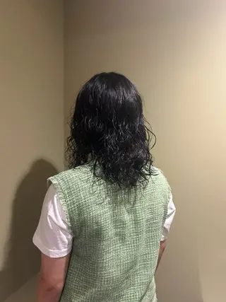 ミディアム パーマ 🌷下野 莉果/ボブ /パーマ/メンズ🌷のヘアスタイル