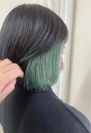 ミディアム カラー est hair &beautyのヘアスタイル