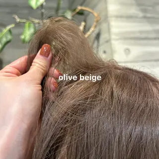 カラー 暖色カラー推し/ トヤエリコのヘアスタイル