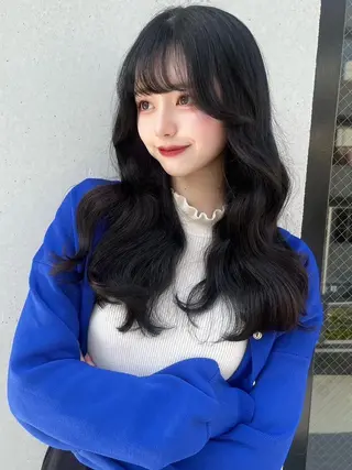 カラー *🤍モデル募集 艶カラー🤍のヘアスタイル