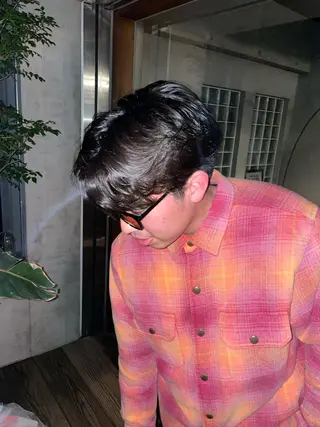 ショート パーマ 國井 廉のヘアスタイル