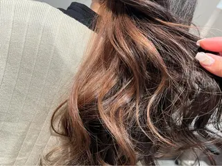 ロング カラー ヘアアレンジ 新宿color🐝 AYAKA🌈💖のヘアスタイル