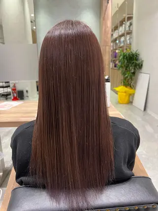 ロング カラー 一樹ハイトーン/ブリ ーチ/透明感カラーのヘアスタイル