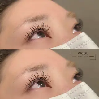 マツエク・マツパ RICOL 《リコル》のマツエク・マツパデザイン