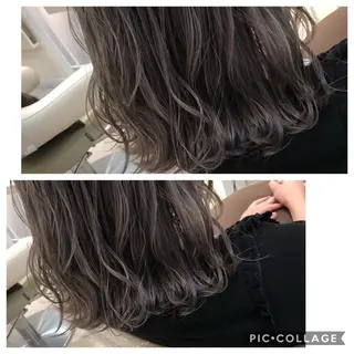 カラー 東梅田エリアカラー ヘアセットNo. 1のヘアスタイル