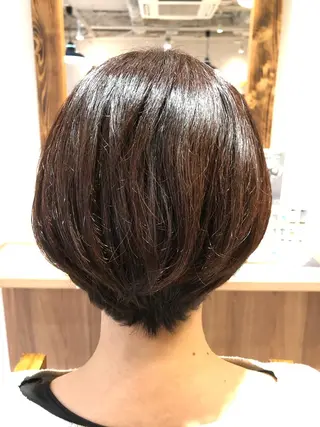 ショート カラー 美髪✨髪質改善特化 🦩対馬🦩のヘアスタイル