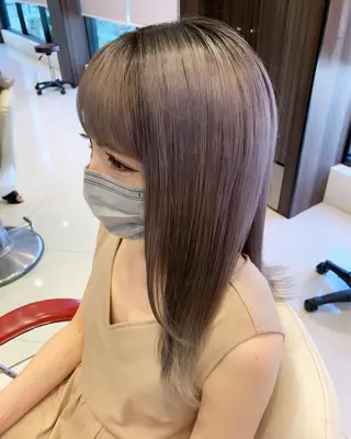 セミロング カラー 古畑 佑悟のヘアスタイル