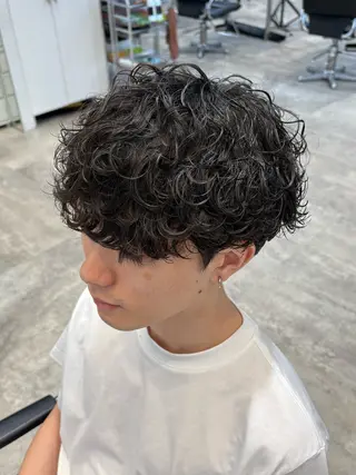 パーマ メンズ fifth 武正 琉生のヘアスタイル
