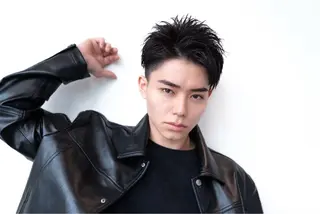 メンズ 渋谷駅/ボブパーマ/ レイヤー/ケンコウのヘアスタイル