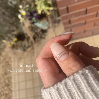 ミディアム pllia beautyのネイルデザイン