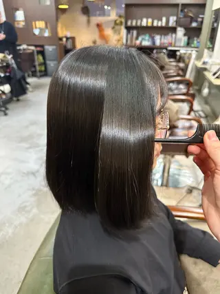 ミディアム no aのヘアスタイル