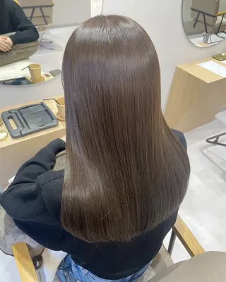 ロング HACCH所属・💠立川｜艶カラー｜ 似合わせレイヤー💠のヘアスタイル