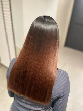 セミロング 髪質改善/艶カラー✨ 𝔂𝓾𝓴𝓲のヘアスタイル