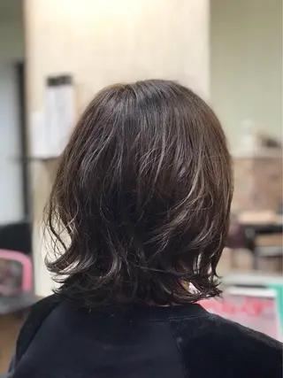 ミディアム カラー ヘアサロンオスカー 岸和田蛸地蔵店のヘアスタイル