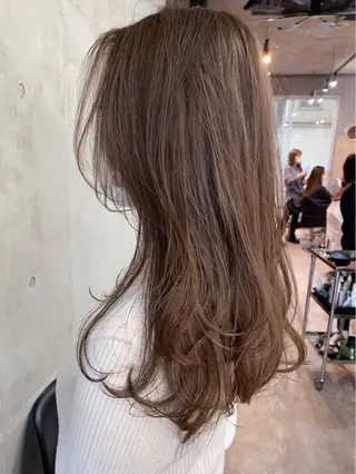 ロング SALT WATER所属・南堀江ハイトーン ×カットMIKU🍒のヘアスタイル