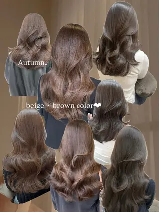 ロング カラー 韓国ヘア🦢🖤 Sayumiのヘアスタイル