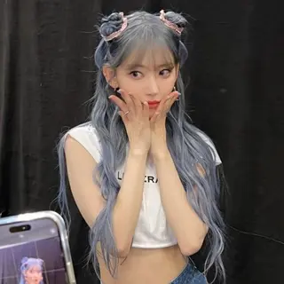 ロング カラー 🤍ベージュ/透明感 韓国ヘア/まりん🤍のヘアスタイル