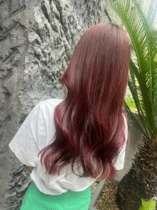 ロング カラー 髙橋 リナ‪のヘアスタイル