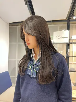 ロング カラー 渋谷🌈透明感カラー レイヤー/mikuのヘアスタイル