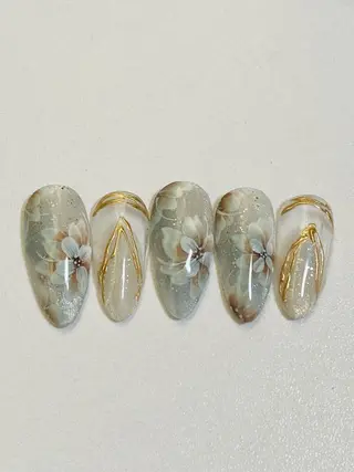 ネイル 自宅ネイルサロン ♦️nuance♦️のネイルデザイン