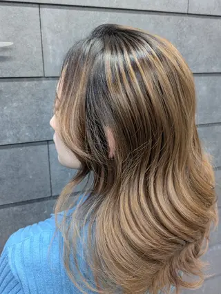 ミディアム カラー 鳥取のなんでも美容師 松井たかゆきのヘアスタイル