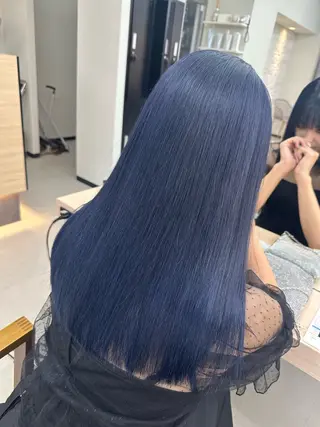 セミロング カラー 𝐑𝐲𝐮𝐤𝐢 【店長】ALEAPのヘアスタイル